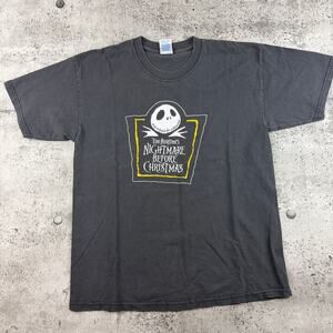 Vintage 90s Nightmare Before Christmas Shirt Large Rare Print